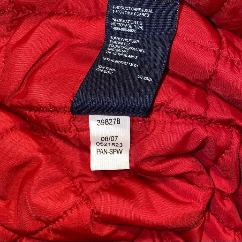 Tommy Hilfiger Vintage Men’s Blue And Red Coat/Jacket